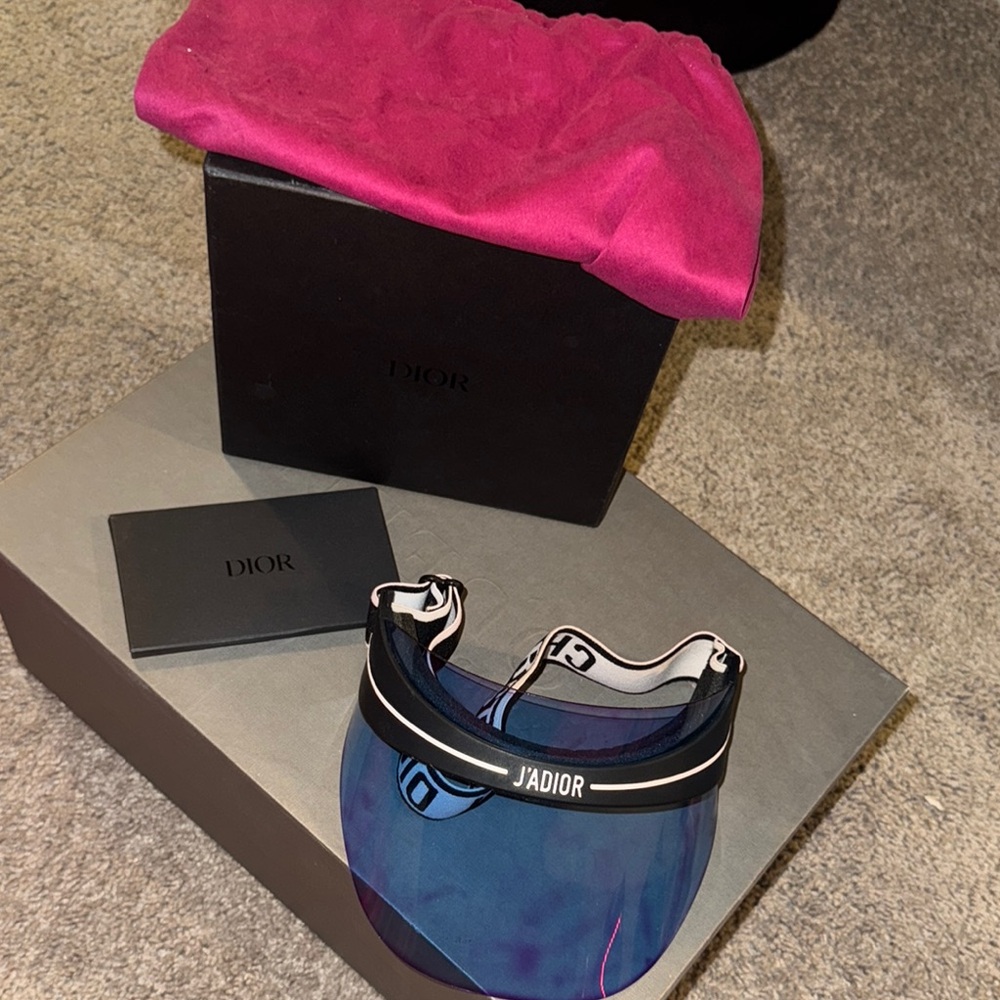 Dior J'Adior Blue Visor